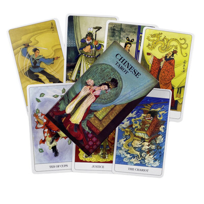 Way Of The Panda Cards Tarot Divination Deck English Versions Edition Oracle Board Παίζοντας επιτραπέζιο παιχνίδι μελάνι για πάρτι