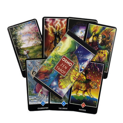 Way Of The Panda Cards Tarot Divination Deck English Versions Edition Oracle Board Παίζοντας επιτραπέζιο παιχνίδι μελάνι για πάρτι