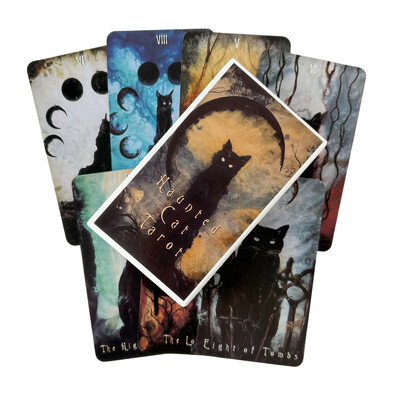 Cats Kitten Deck Cards Game Divination Deck English Versions Έκδοση Oracle Board Επιτραπέζιο παιχνίδι για πάρτι