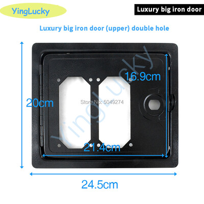 1kom zabavna arkada s novčićima Iron Gate Iron Gate Black Claw Crane Gate arkada diy dijelovi