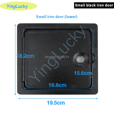 1kom zabavna arkada s novčićima Iron Gate Iron Gate Black Claw Crane Gate arkada diy dijelovi