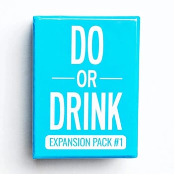 Do or Drink Card Game Expansion Pack #1 Party Game Ξεκαρδιστικό Dares For College