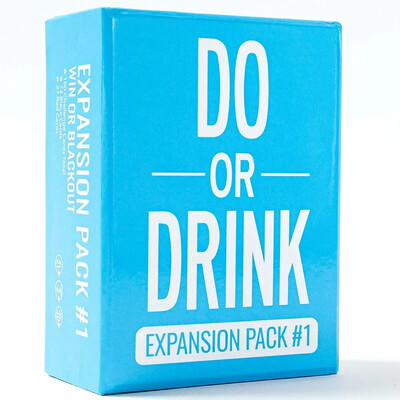 Do or Drink Card Game Expansion Pack #1 Party Game Ξεκαρδιστικό Dares For College