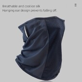 Μάσκα κατά της υπεριώδους ακτινοβολίας για άνδρες και γυναίκες για ιππασία εξωτερικού χώρου γκολφ Αναπνεύσιμος λαιμός το καλοκαίρι