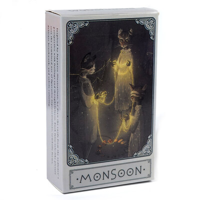 The Monsoon Tarot Deck Original Παιχνίδια με κάρτες Ταρώ Oracle Deck Divination Party Desktop Toy Ψυχαγωγία 18+