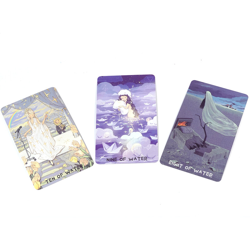 The Monsoon Tarot Deck Original Παιχνίδια με κάρτες Ταρώ Oracle Deck Divination Party Desktop Toy Ψυχαγωγία 18+