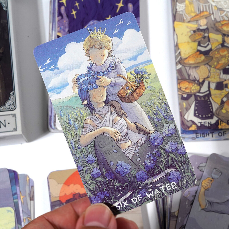 The Monsoon Tarot Deck Original Παιχνίδια με κάρτες Ταρώ Oracle Deck Divination Party Desktop Toy Ψυχαγωγία 18+