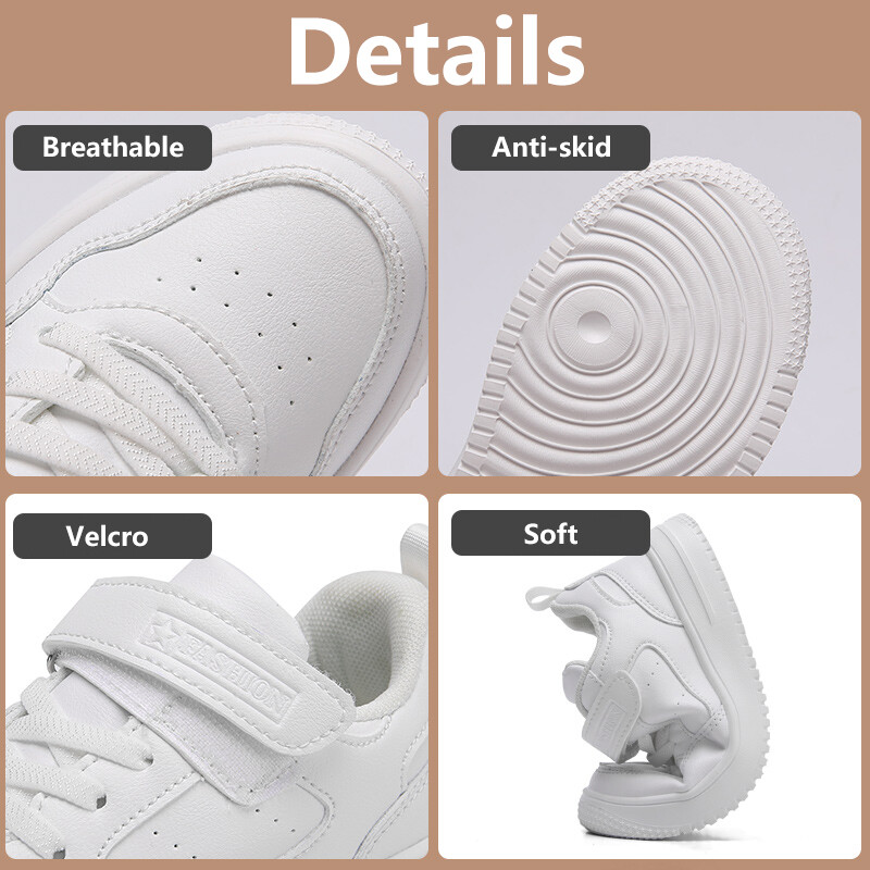 Nauji laisvalaikio odiniai sportbačiai vaikams Vienspalviai madingi riedlenčių batai vaikams Patogūs žemi sportbačiai berniukams