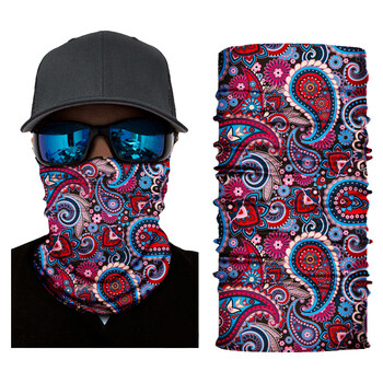 Υπαίθρια σπορ Bandana Man Seamless Balaclava Λαιμός Ποδηλατικό Κασκόλ μοτοσικλέτας Αντιανεμική αντηλιακή μάσκα προσώπου για ψάρεμα