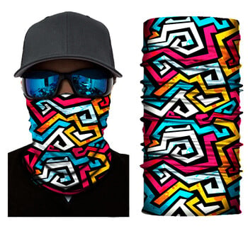 Υπαίθρια σπορ Bandana Man Seamless Balaclava Λαιμός Ποδηλατικό Κασκόλ μοτοσικλέτας Αντιανεμική αντηλιακή μάσκα προσώπου για ψάρεμα