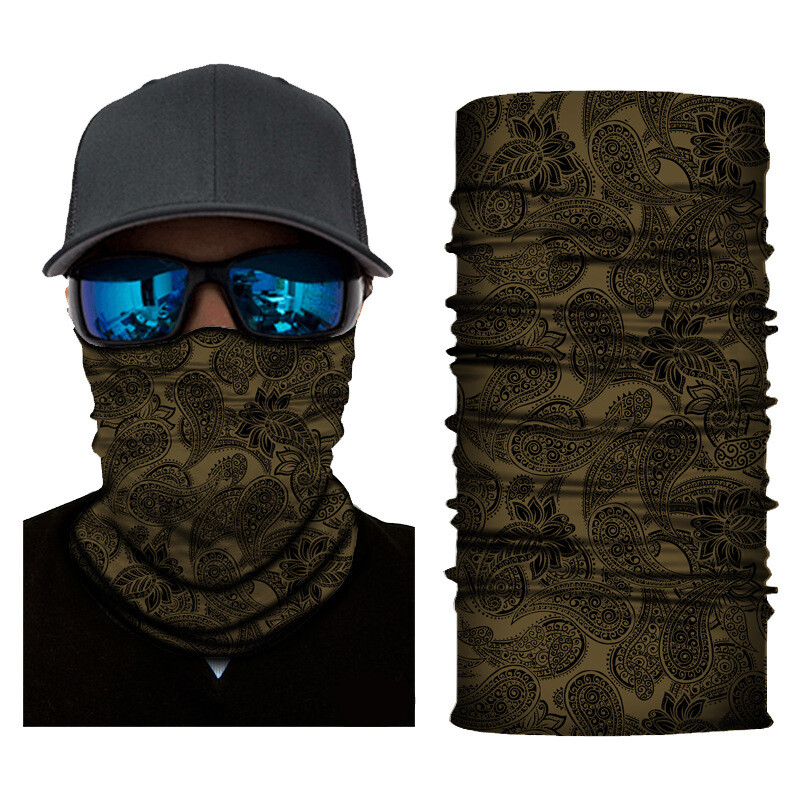 Υπαίθρια σπορ Bandana Man Seamless Balaclava Λαιμός Ποδηλατικό Κασκόλ μοτοσικλέτας Αντιανεμική αντηλιακή μάσκα προσώπου για ψάρεμα