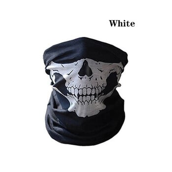 Εξωτερική ποδηλασία Skull Balaclava Μάσκα αναπνεύσιμη MTB Bike Skull Ghost Face Κασκόλ Λαιμός Gaiter Headband Balaclava Tube Ασπίδα προσώπου