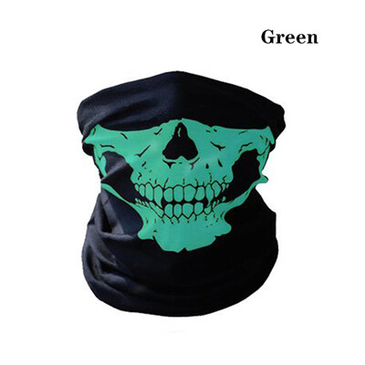 Balaclava maska s lubanjom za vožnju na otvorenom, prozračna MTB biciklistička lubanja, šal s licem duha, traka za vrat i vrat, cijev za glavu, štitnik za lice s balaclava cijevi