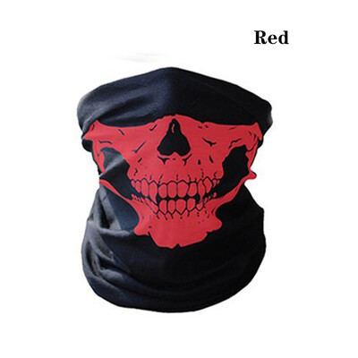 Balaclava maska s lubanjom za vožnju na otvorenom, prozračna MTB biciklistička lubanja, šal s licem duha, traka za vrat i vrat, cijev za glavu, štitnik za lice s balaclava cijevi