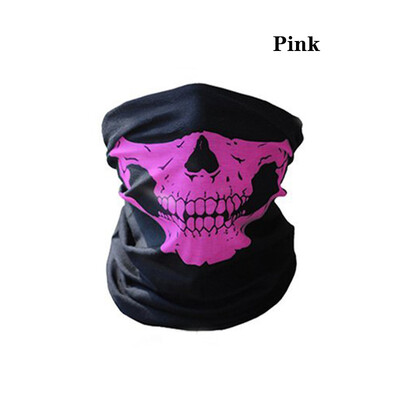 Balaclava maska s lubanjom za vožnju na otvorenom, prozračna MTB biciklistička lubanja, šal s licem duha, traka za vrat i vrat, cijev za glavu, štitnik za lice s balaclava cijevi