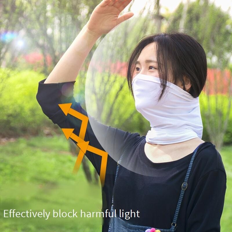 Cyklistická maska na tvár, absorbujúca pot, priedušná, rybárska, tréningová, športová, UV, šatka na krk, letná, tvárová bandana