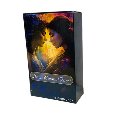 78Pcs Divine Celestial Tarot karte, visokokvalitetne tarot karte za proricanje sudbine za tarot špil za obiteljsku zabavu