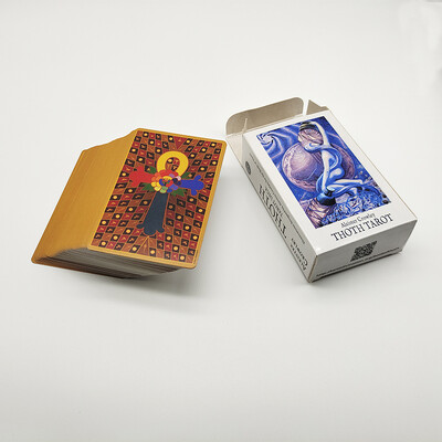 Aleister Crowley Luxe 80 karata za predviđanje Veliki THOTH Divination Tarot karte