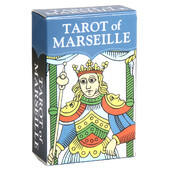 Tarot of Marseille Mini Marseille Tarot džepna društvena igra sa špilom od 78 karata