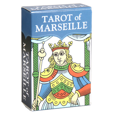 Джобна настолна игра Tarot of Marseille Mini Marseille Tarot 78 карти колода