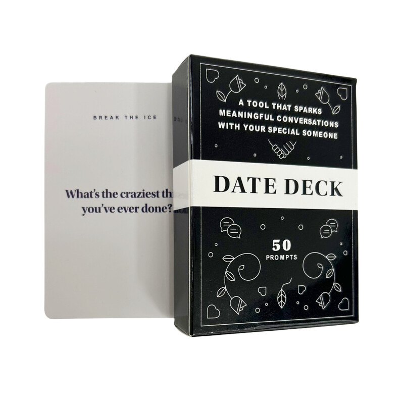 Legjobb saját örökség randevúzási pakli Intimitás Little Talk Icebreake Deeper Talk Kezdőcsomag Társasjáték kártyák bulizáshoz