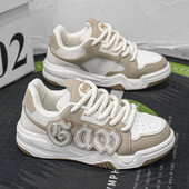 Cipele za klizanje Muške modne ravne cipele za hodanje s neklizajućim debelim potplatom Udobne muške sportske cipele luksuznog dizajna na vezanje