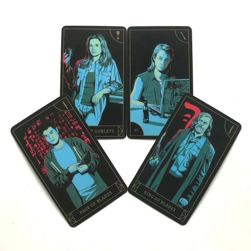 Nadprirodzené tarotové karty Veštenie osudu Rodinná oslava Papierové karty Hra Tarot a rôzne možnosti tarotu PDF sprievodca