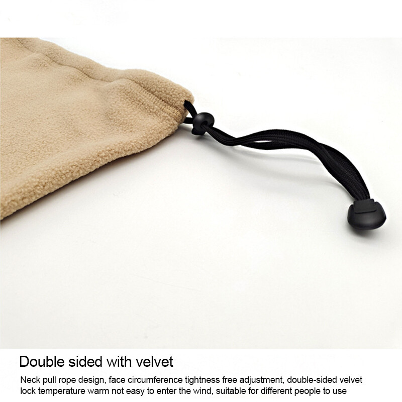 Termalna bandana navlaka za lice Zimska flis toplija maska za vrat Bandana maska za lice Poklopac za uši Tube šal Skijanje Snowboard Marama
