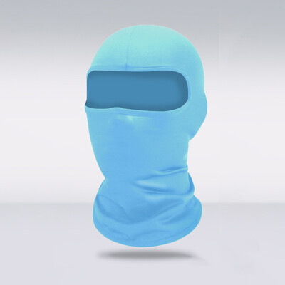 1PC crni šešir bez rupa za cijelo lice Žene Muškarci Simulacija Cs Balaclava kapa Zaštita od UV zračenja Biciklistička skijaška maska s više rupa