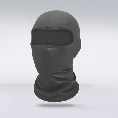 1PC crni šešir bez rupa za cijelo lice Žene Muškarci Simulacija Cs Balaclava kapa Zaštita od UV zračenja Biciklistička skijaška maska s više rupa