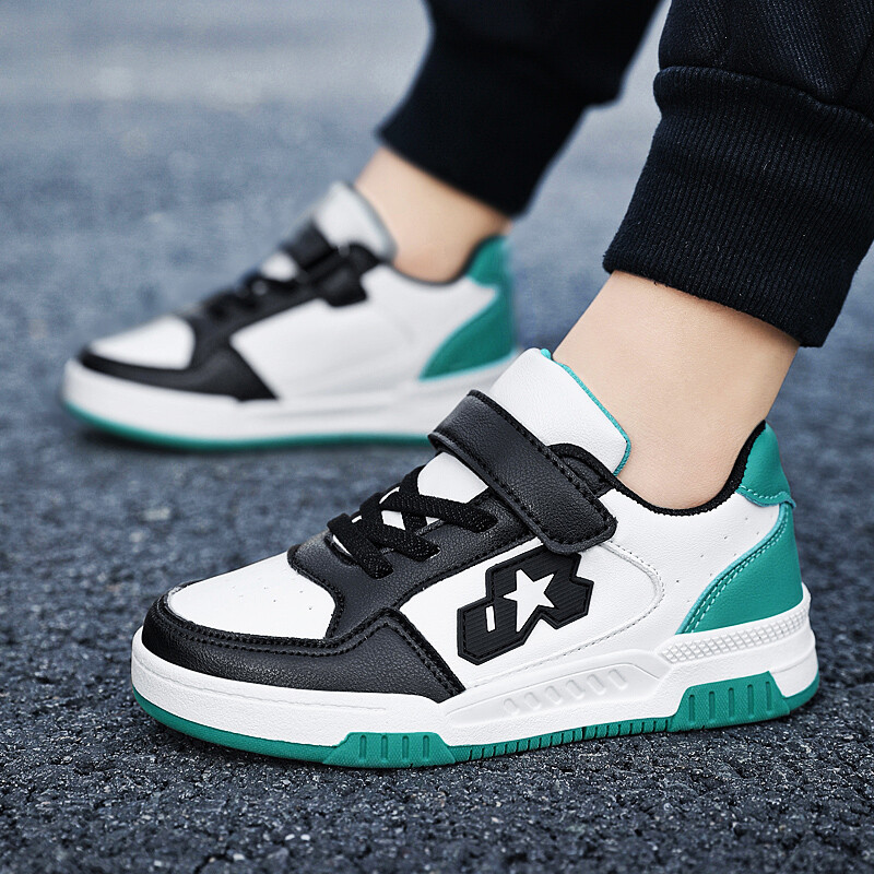 Pantofi de skateboard la modă, pantofi copii pantofi băieți ocazional din piele, tenis, pantofi sport pentru copii, toate anotimpurile, pantofi confortabili de mers