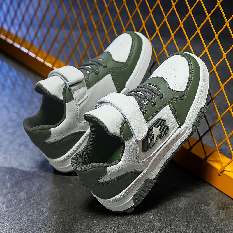 Pantofi de skateboard la modă, pantofi copii pantofi băieți ocazional din piele, tenis, pantofi sport pentru copii, toate anotimpurile, pantofi confortabili de mers