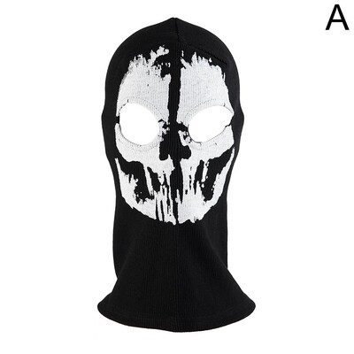 Skull Mask Pilnas sejas maska Motocikla Balaclava Āra Vēja Slēpošana Riteņbraukšana Motocikla ķivere Visai Sejai Spoku Balaclava Maska