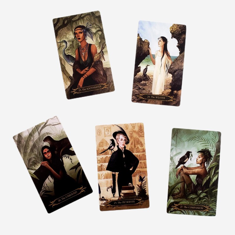 Novi špil karata 12x7cm Kompendij vještica Oracle Cards 60 karata/komplet Obitelj Prijatelji Party Divination Društvena igra Blagdanski dar