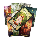 Tarot of The Witch's Garden Kartaške igre Špil za proricanje Engleske verzije Izdanje Oracle Board Stolna igra za zabavu