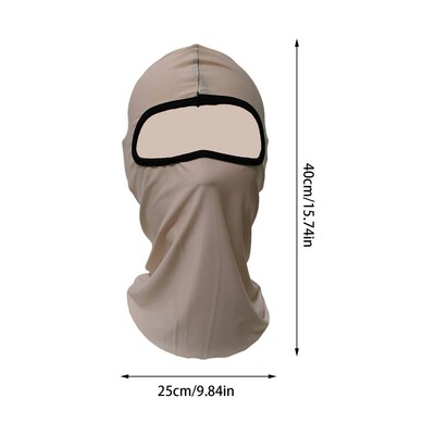 1 PC Summer Riding Ice Silk Balaclavas Μοτοσικλέτα Ποδήλατο Anti-UV Full Face Καπέλο αντιανεμικό κασκόλ Ανδρικά σπορ πεζοπορίας σε εξωτερικό χώρο