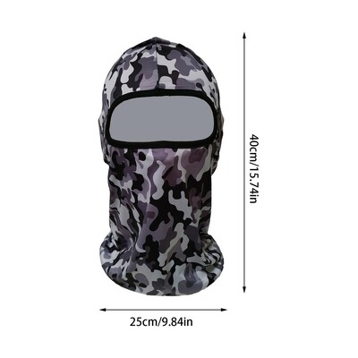 1 PC Summer Riding Ice Silk Balaclavas Μοτοσικλέτα Ποδήλατο Anti-UV Full Face Καπέλο αντιανεμικό κασκόλ Ανδρικά σπορ πεζοπορίας σε εξωτερικό χώρο