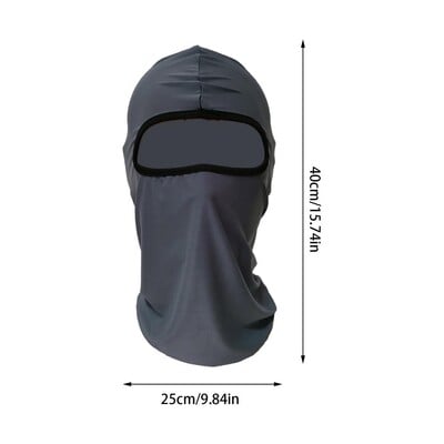 1 PC Summer Riding Ice Silk Balaclavas Μοτοσικλέτα Ποδήλατο Anti-UV Full Face Καπέλο αντιανεμικό κασκόλ Ανδρικά σπορ πεζοπορίας σε εξωτερικό χώρο