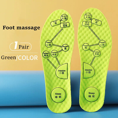 Pelin Dezodorans Foot Cushion Ulošci za Tenisice Foot Acupoint Masaža Cipele Umetci Plantar Fasciitis Relief Super Soft Pad