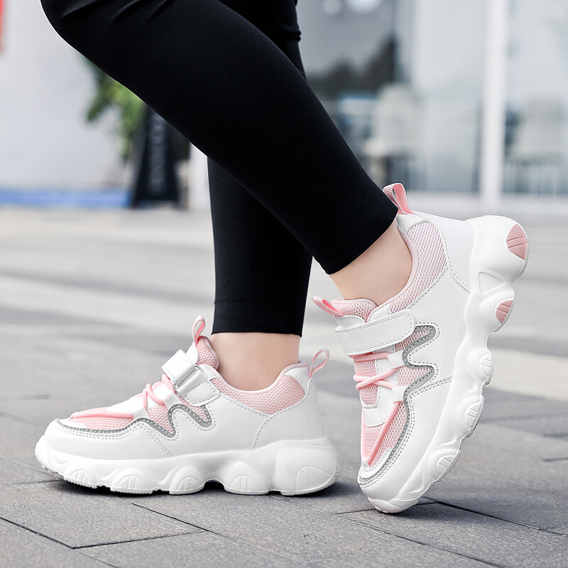 Meiteņu Teniss Sports Staigāšana Skriešana Ikdienas kedas Bērnu Pavasaris Rudens Virves trenažieri Vasaras Bērnu Apavi grozam