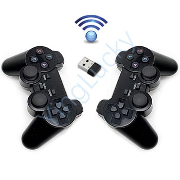 Νέο Double Wired Wireless Joypad For Pandora Box 3D Pandora\'s DX Gaming Controller Arcade Board PC Υπολογιστής USB Wireless Gamepad