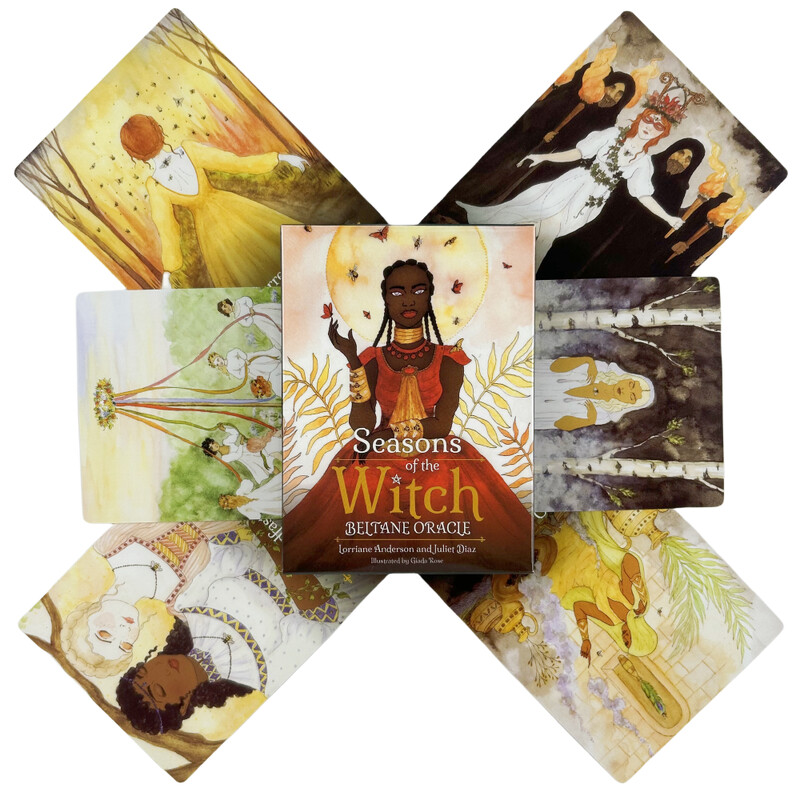 Seasons Of The Witch Beltane Oracle Cards Divination Tarot Επιτραπέζιο παιχνίδι Deck Fortune Telling Family Party Guide Versions Edition