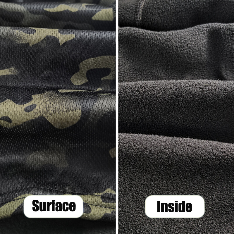 Zimska topla kamuflažna balaclava od flisa na otvorenom Otporna na hladnoću Skijaška biciklistička maska za cijelo lice Motociklistička maska Podstava kacige