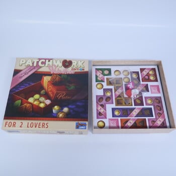 Patchwork Battle for Valentine\'s Day: English Version Card Game for Patchwork Artistic Couples Leisure Entertainment