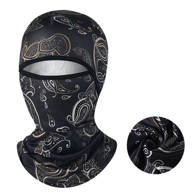 Summer Cool Balaclava Ice Silk Biciklistička kapa DIY UV zaštita od sunca Sportska navlaka za lice Pokrivala za glavu Bicikl Motocikl Muški šešir Biciklistička kapa