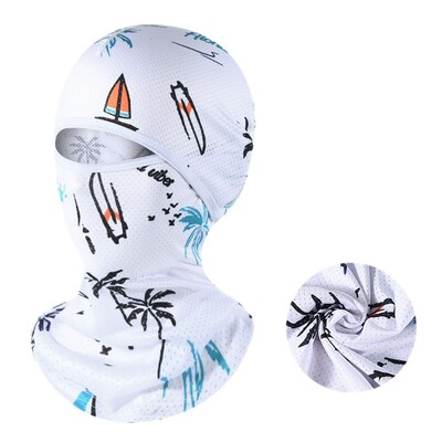 Summer Cool Balaclava Ice Silk Biciklistička kapa DIY UV zaštita od sunca Sportska navlaka za lice Pokrivala za glavu Bicikl Motocikl Muški šešir Biciklistička kapa