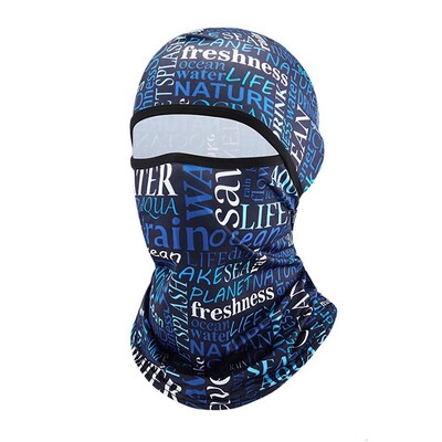 Summer Cool Balaclava Ice Silk Biciklistička kapa DIY UV zaštita od sunca Sportska navlaka za lice Pokrivala za glavu Bicikl Motocikl Muški šešir Biciklistička kapa