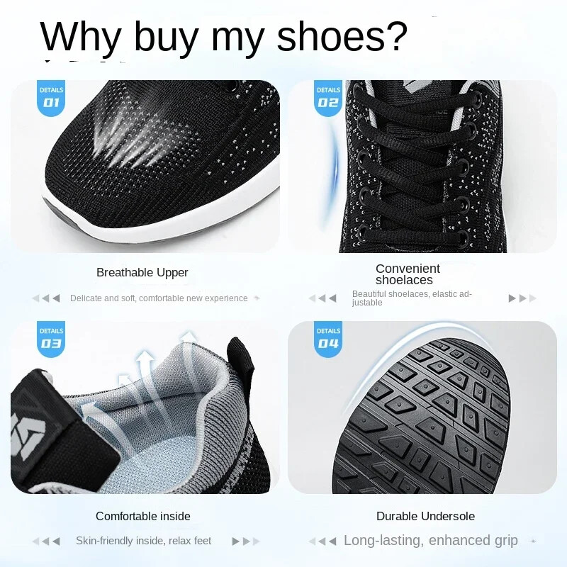 Muška obuća Proljeće i jesen Nova ležerna sportska obuća Meki potplat Studentske radne tenisice