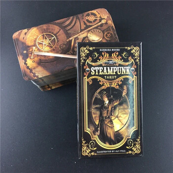 Нова The Steampunk Tarot Table Deck Настолна игра Карта за семейно събиране Парти Игра на игра Настолни игри