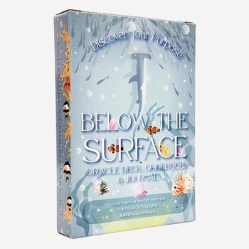 Below The Surface Oracle Card Deck 44 Card/Set for Family Friends Party Entertainment Divination Board Game Kid Gift Games